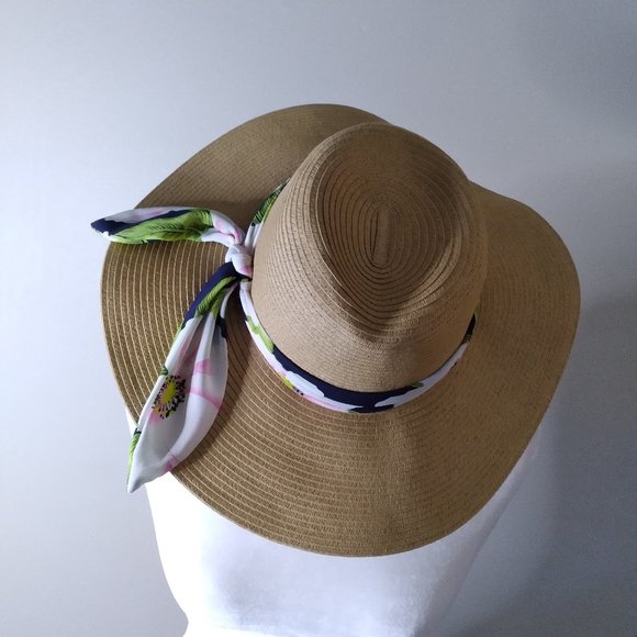 Eugenia Kim Accessories - Eugenia Kim Genie Sunhat Tropical Floral Band  NWOT